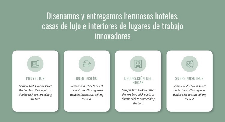 Diseñamos hoteles Plantilla