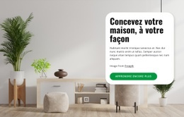 Concevez Votre Maison - Belle Conception De Site Web