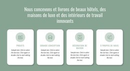 Nous Concevons Des Hôtels - Meilleure Page De Destination