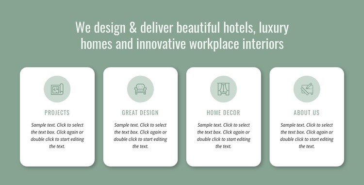 We design hotels HTML Template
