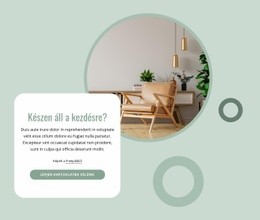 Használatra Kész Webhelytervezés A Következőhöz: Skandináv Belsőépítészet