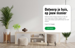 Ontwerp Je Huis - Premium WordPress-Thema