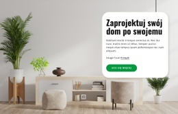 Zaprojektuj Swój Dom - Piękna Makieta Strony Internetowej