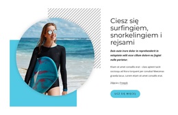 Motyw WordPress Ciesz Się Surfowaniem Na Dowolne Urządzenie