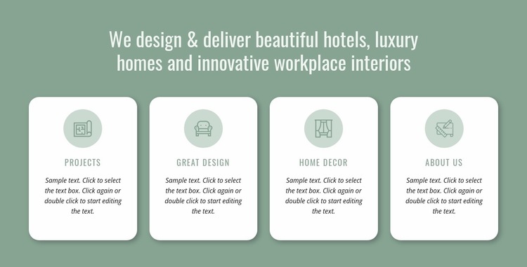We design hotels Website Builder Templates