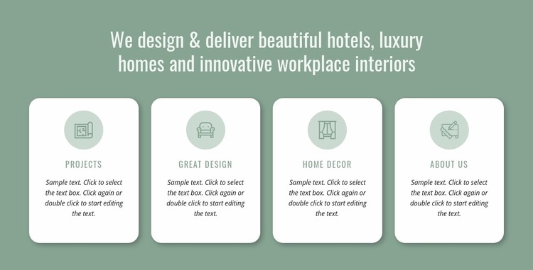 We design hotels Website Mockup