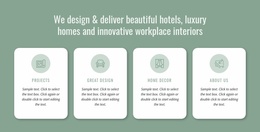 We Design Hotels - Website Template