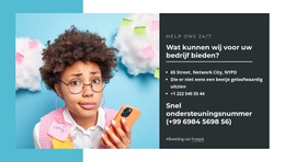 Wat Bieden Wij Voor Uw Bedrijf - Sjabloon Om Elementen Aan De Pagina Toe Te Voegen