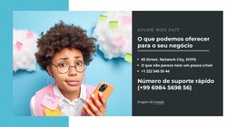 O Que Oferecemos Para O Seu Negócio - Modelo De Página HTML