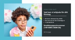 Responsiv HTML För Vad Vi Erbjuder För Ditt Företag