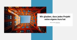 Architektur Und Innenarchitektur - Moderne Landingpage