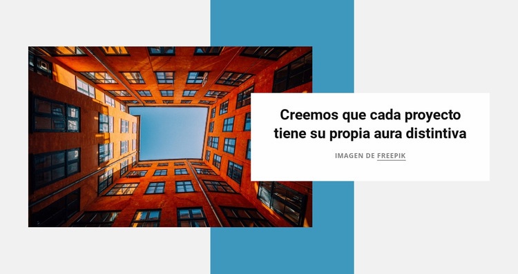 Arquitectura e interiorismo Plantilla HTML5