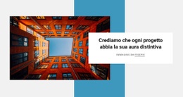 Architettura E Interior Design - Modello Di Sito Web Personale