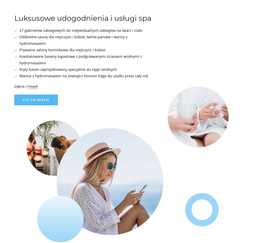 Luksusowe Usługi Spa - Najlepszy Darmowy Motyw WordPress