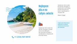 Najlepsze Miejsca Na Plażę - Szablon Osobisty
