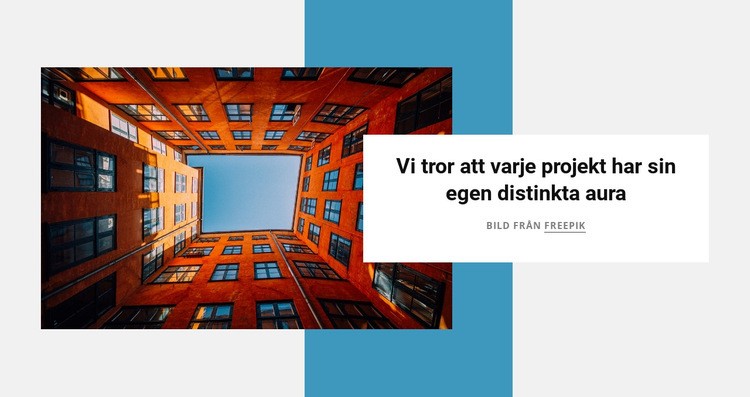 Arkitektur och inredning WordPress -tema