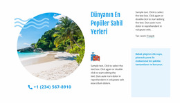 En Popüler Plaj Yerleri Joomla Şablonu 2024