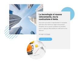 La Tecnologia Si Muove Velocemente Modello CSS Della Tabella