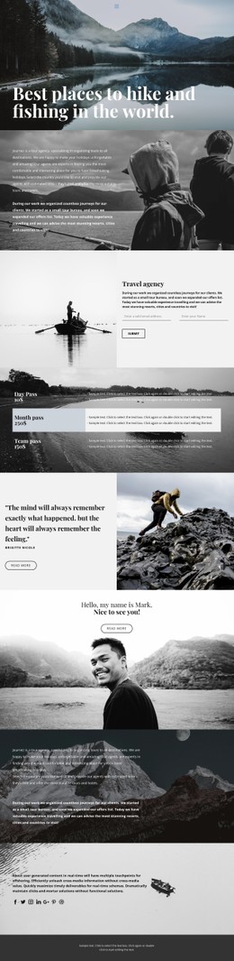 350 Nature CSS Templates | Nicepage
