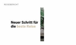 Ein Exklusives Website-Design Für Dschungelreise