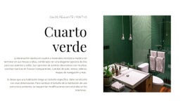 Color Verde En Interior - Diseñador De Páginas De Destino