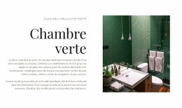 Couleur Verte À L'Intérieur - Thème WordPress Gratuit