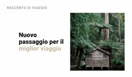 Un Design Esclusivo Del Sito Web Per Viaggio Nella Giungla