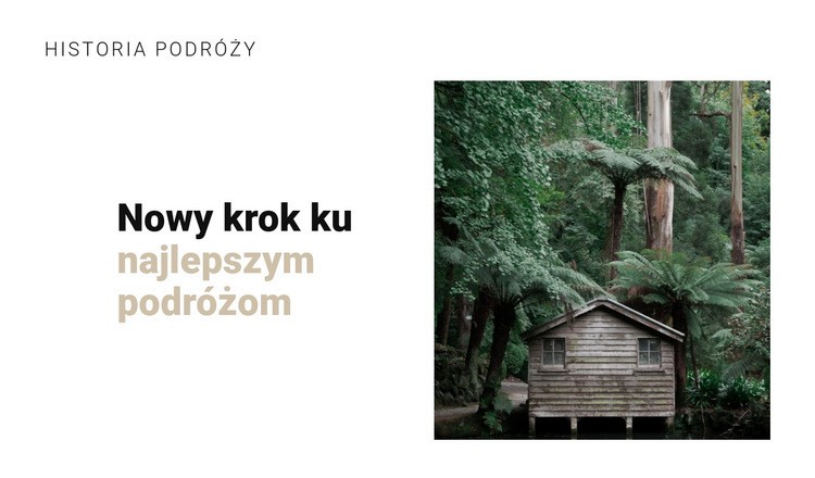 Podróż do dżungli Motyw WordPress