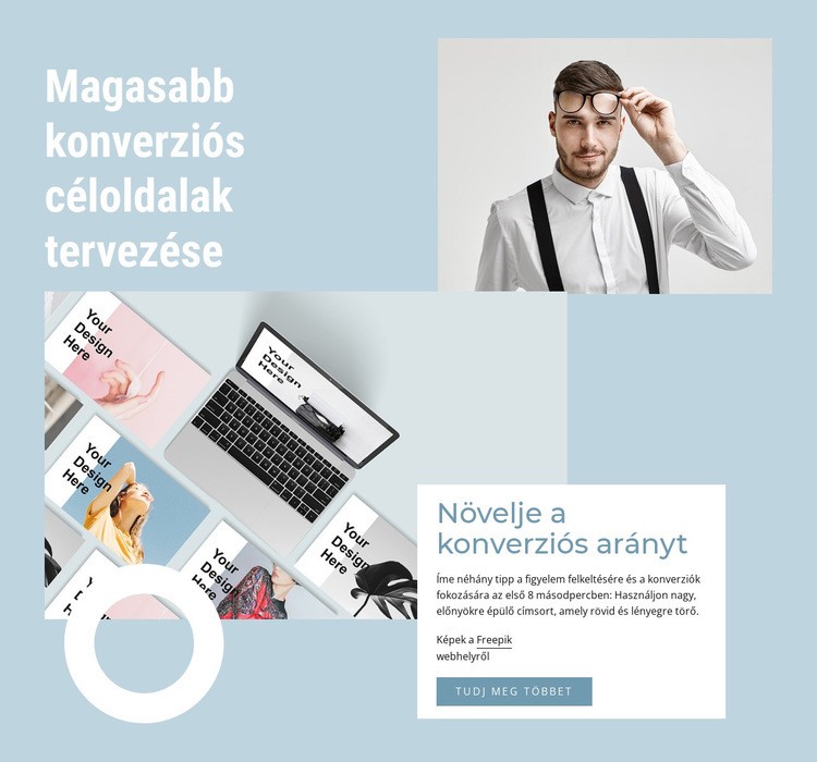 Növelje a konverziós arányt WordPress Téma