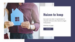 Huizen Te Koop - Build HTML Website