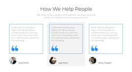 What Customers Want To Say Free CSS Template