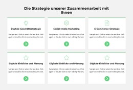 Krisenentwicklungsstrategie Tabellen-CSS-Vorlage
