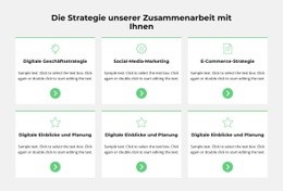 Krisenentwicklungsstrategie - Moderner Website-Builder