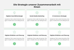 Kreativste Landingpage Für Krisenentwicklungsstrategie