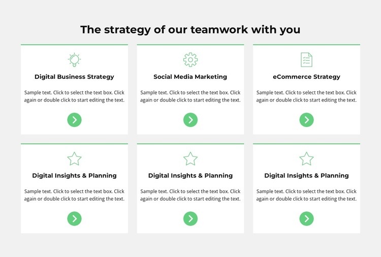 Crisis development strategy Elementor Template Alternative