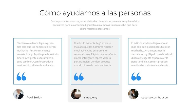 Lo que los clientes quieren decir Creador de sitios web HTML