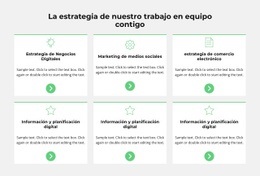 Estrategia De Desarrollo De Crisis - Plantilla De Sitio Web Personal