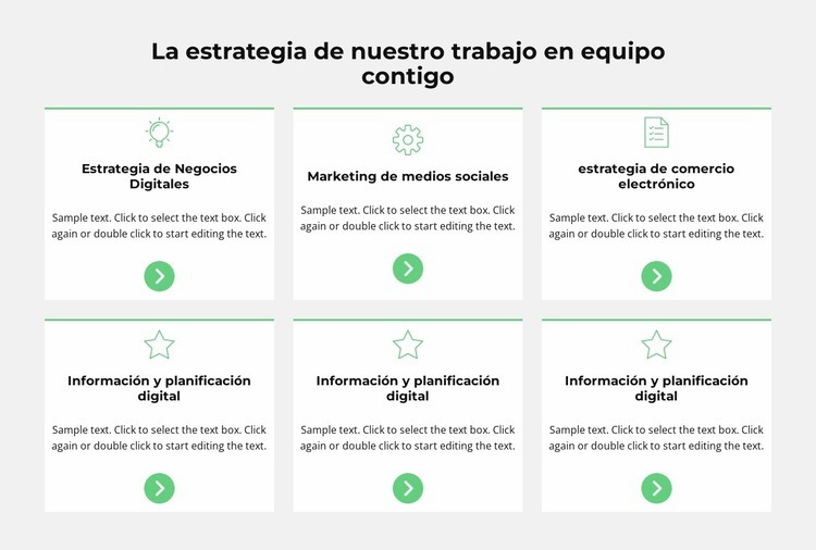 Estrategia de desarrollo de crisis Plantilla HTML5