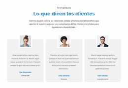 Que Opinan Los Clientes - Inspiración De Plantilla Joomla