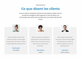Superbe Conception De Site Web Pour Qu'En Pensent Les Clients