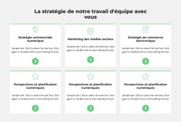 Page De Destination La Plus Créative Pour Stratégie De Développement De Crise