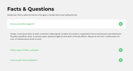 Questions about - HTML Template by Nicepage