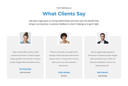 What Do Customers Think - Best HTML Template