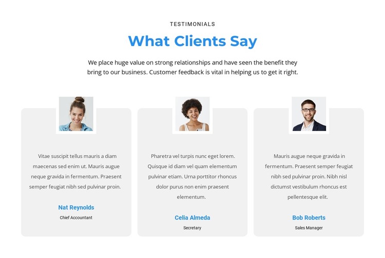 What do customers think HTML Template