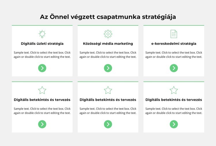 Válságfejlesztési stratégia HTML Sablon