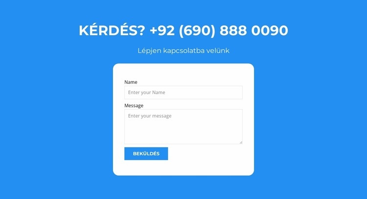 Kérdései vannak WordPress Téma