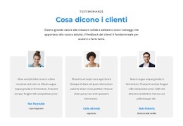 Cosa Ne Pensano I Clienti - Generatore Di Siti Web Multiuso Creativo