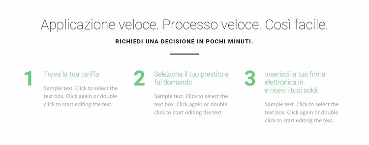 Tre regole e passaggi Modello HTML5