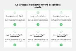 Pagina Di Destinazione Più Creativa Per Strategia Di Sviluppo Della Crisi