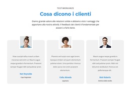 Cosa Ne Pensano I Clienti - Tema WordPress